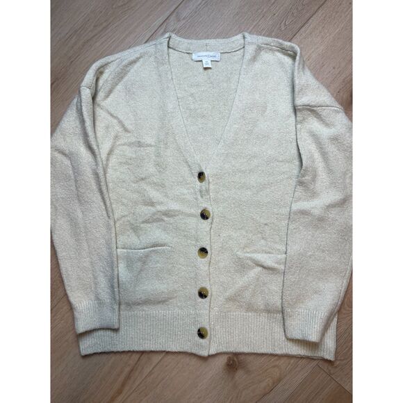 Treasure & Bond Beige Button-Front Cardigan – Women’s Size XS - Picture 1 of 4